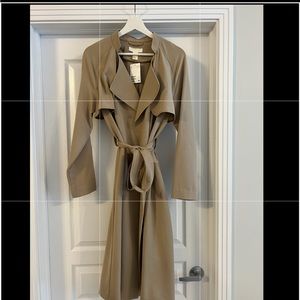 beige Trench coat brand new with tags H&M